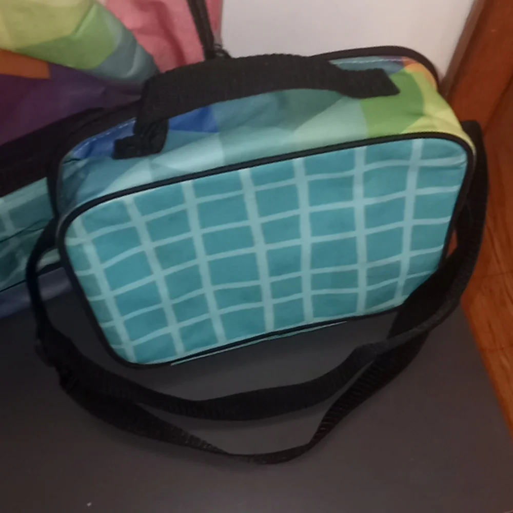 Kelidiscope Multi Color Backpack and Lunch Bag Combo